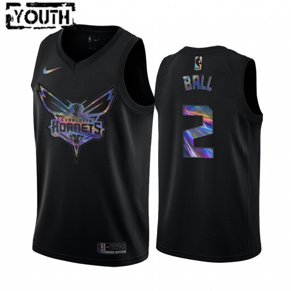 NBA Charlotte Hornets Trikot LaMelo Ball 2 Iridescent HWC Collection Swingman - Kinder NBA Charlotte Hornets Trikot LaMelo Ball 2 Iridescent HWC Collection Swingman - Kinder